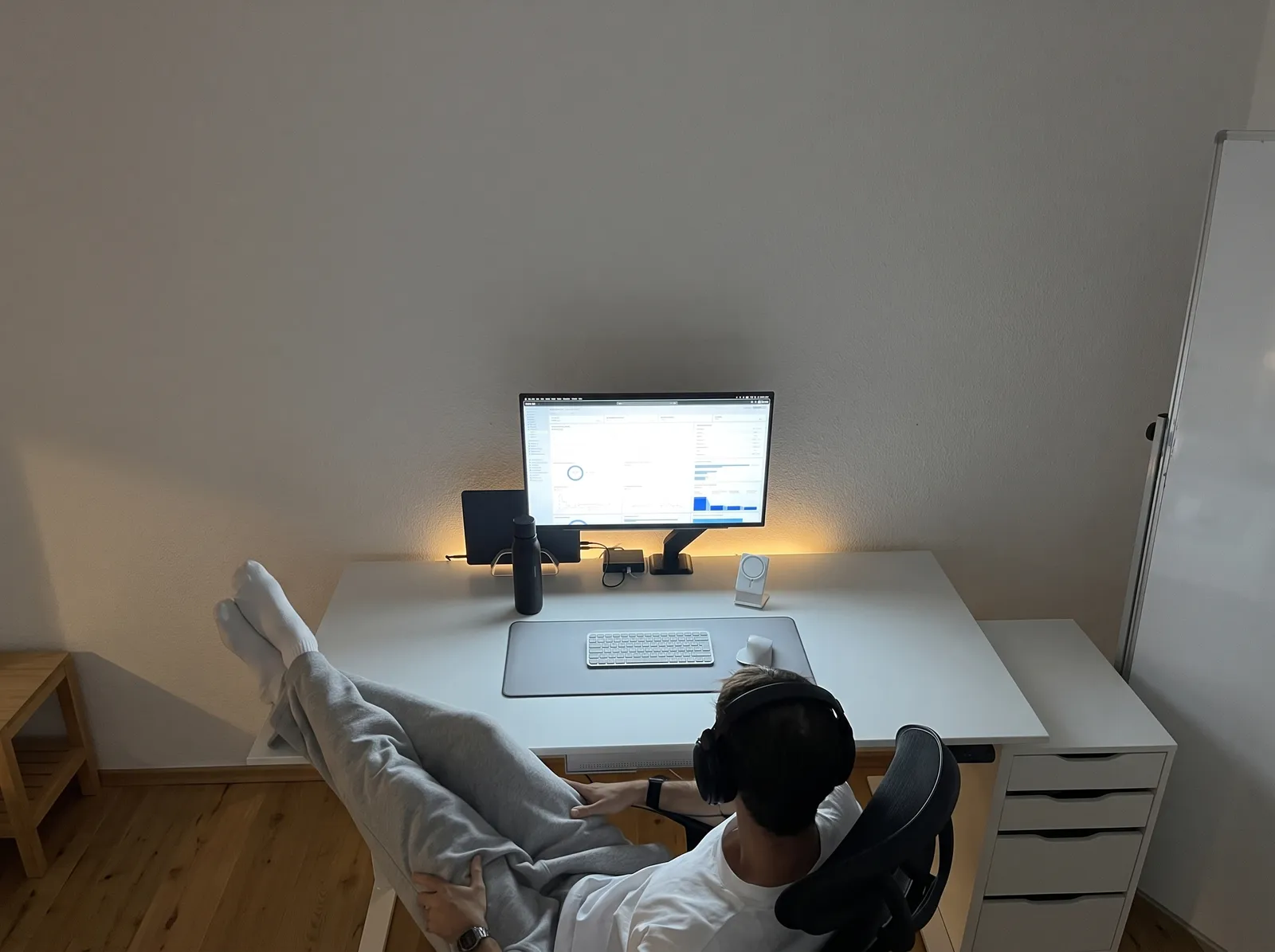 Remi working on a client store